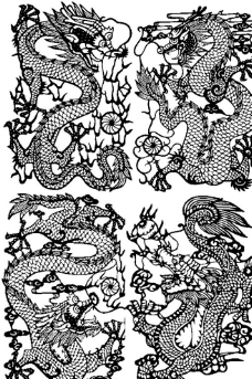 中国龙凤图案图片