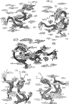 中国龙凤图案图片