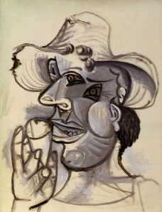 de glace 1西班牙画家巴勃罗毕加索抽象油画人物人体油画装饰画