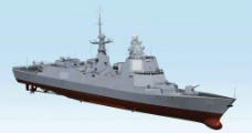中国新型导弹驱逐舰图片
