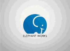 经典英文字体动物logo图片
