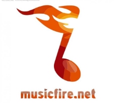 经典英文字体音乐logo图片