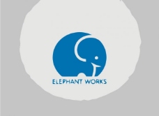 字体大象logo图片