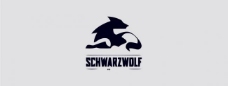 经典英文字体野狼logo图片