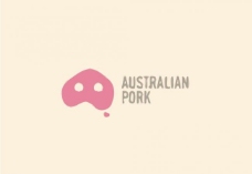 经典英文字体小猪logo图片