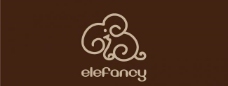 经典英文字体大象logo图片