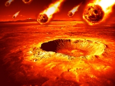 火星星球大战天火陨石陨落陨坑星火