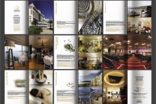 企业文化酒店画册版式合层图片
