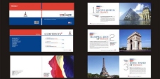 法国旅游画册设计图片
