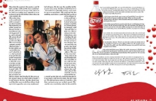 可口可乐广告画册图片