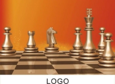 金算盘国际象棋下棋棋图片