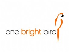 字体鸟类logo
