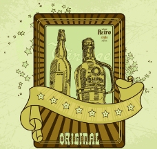欧美老式啤酒标签图片