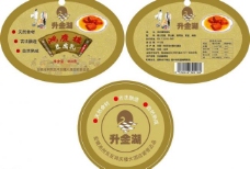 促销广告豆腐乳标签图片