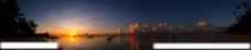 日落黄昏海滩图片