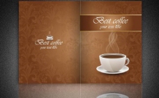 咖啡杯高档咖啡厅封面图片