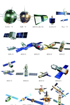 星系中国最全卫星图片