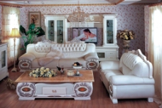 家具广告欧工沙发图片
