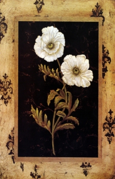 古典鲜花油画