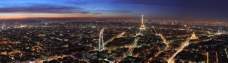 巴黎风景城市风光之巴黎夜景图片