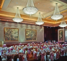 五星级酒店香格里拉宴会厅图片