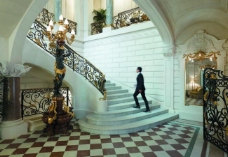 五星级酒店巴黎香格里拉楼梯图片