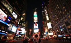 漂流之旅纽约时代广场夜景图片