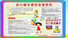 展板模板幼儿园交通安全宣传栏图片