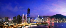 璀璨城市香港图片