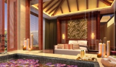 醉心巴厘岛SPA酒店水疗spa房效果图图片