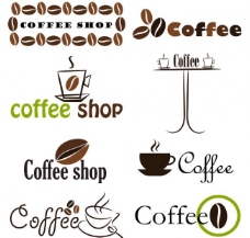 咖啡杯咖啡咖啡豆logo图片