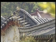 建筑素材古建筑屋顶视频素材