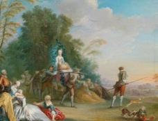 18世纪油画图片