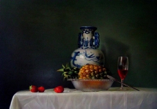 静物陶瓷水果图片