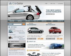 汽车销售网站模板图片
