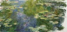 Claude Monet - The Pool with Waterlilies, 1917-19.jpeg大师画家风景画静物油画建筑油画装饰画