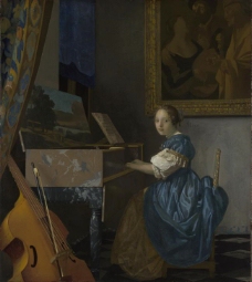 Johannes Vermeer 05大师画家超高清人物油画肖像油画宫廷油画装饰画