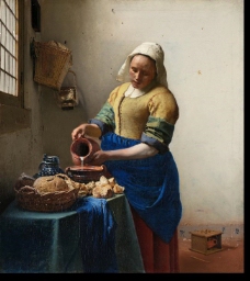Johannes Vermeer 02大师画家超高清人物油画肖像油画宫廷油画装饰画