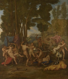 After Nicolas Poussin - The Triumph of Silenus法国画家尼古拉斯普桑Nicolas Poussin古典主义油画装饰画