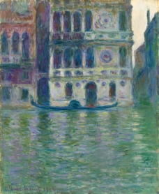 Claude Monet - Dario Palace, Venice, 1908大师画家风景画静物油画建筑油画装饰画