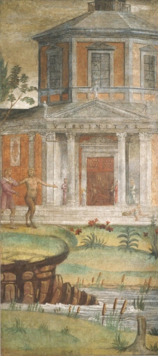 Bernardino Luini, Milanese大师画家古典画古典建筑古典景物装饰画油画