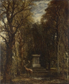 John Constable - Cenotaph to the Memory of Sir Joshua Reynolds大师画家古典画古典建筑古典景物装饰画油画