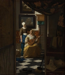 Johannes Vermeer 06大师画家超高清人物油画肖像油画宫廷油画装饰画