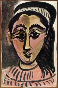 1962 T鍧眅 de femme 3西班牙画家巴勃罗毕加索抽象油画人物人体油画装饰画