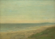 After Gustave Courbet - The Sea near Palavas大师画家古典画古典建筑古典景物装饰画油画