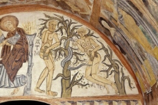 Anonymous, 12 Century - Original Sin. The Hermitage of the Vera Cruz de Maderuelo荷兰画家Anonymous西方高清宗教