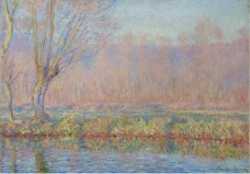 Claude Monet - The Willow, 1885.jpeg大师画家风景画静物油画建筑油画装饰画