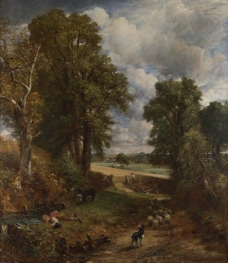 John Constable - The Cornfield大师画家古典画古典建筑古典景物装饰画油画