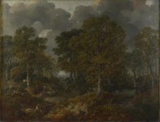 Thomas Gainsborough - Cornard Wood, near Sudbury, Suffolk大师画家古典画古典建筑古典景物装饰画油画