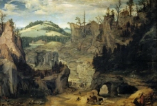Dalem, Cornelis van - Paisaje con pastores, Ca. 1560大师画家古典画古典建筑古典景物装饰画油画